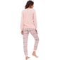 Naisten pyjama CORNETTE PAINT 671/375, puuvilla, vaaleanpunainen, kissanpunainen, kitten hinta ja tiedot | Yöasut ja pyjamat | hobbyhall.fi