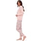 Naisten pyjama CORNETTE PAINT 671/375, puuvilla, vaaleanpunainen, kissanpunainen, kitten hinta ja tiedot | Yöasut ja pyjamat | hobbyhall.fi