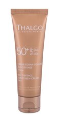 Thalgo Age Defence Sun Cream SPF50+ aurinkovoide 50 ml hinta ja tiedot | Thalgo Vartalonhoito | hobbyhall.fi