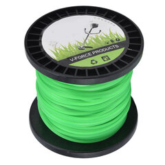 String Trimmer Line String Trimmer Line 2.0mm Trimmer Siima String Trimmerille Weed Trimmer Green 100m / 328.1ft hinta ja tiedot | Ruohonleikkurit | hobbyhall.fi