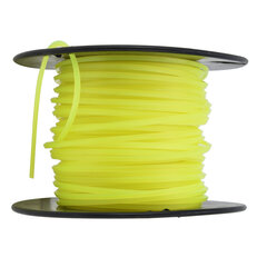 3 mm:n string Trimmer Line Quadrate Grass Trimmer Line -ruohonleikkurisiima Husqvarna Yellow 50m / 164.0ft hinta ja tiedot | Ruohonleikkurit | hobbyhall.fi