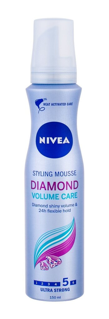 Nivea Diamond Volume Care muotovaahto 150 ml hinta ja tiedot | Kampaamotuotteet | hobbyhall.fi