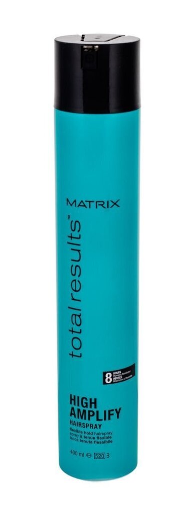 Hairspray Matrix Total Results High Amplify Hairspray 400ml hinta ja tiedot | Kampaamotuotteet | hobbyhall.fi