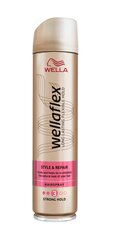Wella Wellaflex Style & Repair hiuslakka 250 ml hinta ja tiedot | Kampaamotuotteet | hobbyhall.fi