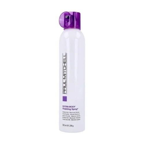 Säänkestävä, tuuheutta ja kiiltoa antava hiuslakka Paul Mitchell Extra-Body Finishing Spray, 300 ml hinta ja tiedot | Kampaamotuotteet | hobbyhall.fi