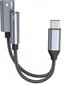 USB-C - 3,5 mm:n äänikuulokesovitin - HiFi ja laturi 2-in-1 Yhteensopiva Apple iPhone 15 Samsung Galaxy S24 S23 S22 S21 S20 Plus Pro Max Ultra Pixel iPadin kanssa - Type C - Jack Dongle -sovitin hinta ja tiedot | Adapterit | hobbyhall.fi