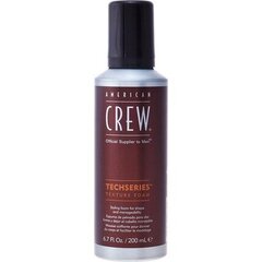 American Crew Techseries Texture Foam hiusmuotoilutuote miehelle 200 ml hinta ja tiedot | American Crew Hiustenhoitotuotteet | hobbyhall.fi