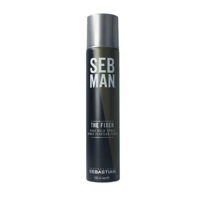 Vahvakiinteinen hiuslakka miehille Sebastian Professional SEB MAN The Fixer Hair Spray 200 ml hinta ja tiedot | Kampaamotuotteet | hobbyhall.fi