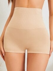 Korkeavyötäröiset Shapewear Shortsit·Aprikoosi·M hinta ja tiedot | Muotoilevat alusvaatteet | hobbyhall.fi