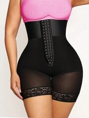 High Waist Control Waist Trainer shortsit Butt Lifter Wide Band Fajas Shapewear Shortsit · Musta · M hinta ja tiedot | Muotoilevat alusvaatteet | hobbyhall.fi