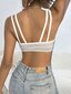 Kontrastisidonta ribbineule Cami Bralette·Grey·XS hinta ja tiedot | Rintaliivit | hobbyhall.fi