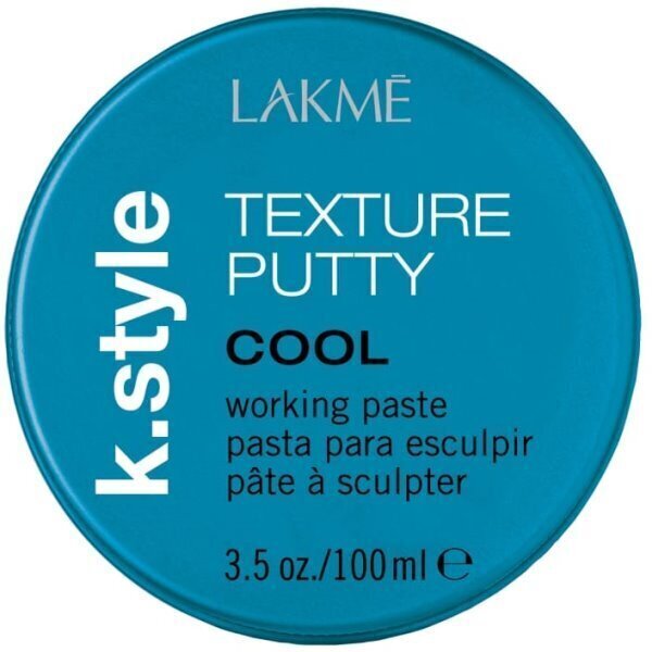 Muotoilutahna Lakme K.style Texture Putty Cool Working Paste, 100 ml hinta ja tiedot | Kampaamotuotteet | hobbyhall.fi