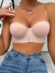 Solid Underwire Bra·Pink·80C hinta ja tiedot | Rintaliivit | hobbyhall.fi