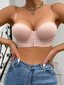 Solid Underwire Bra·Pink·90B hinta ja tiedot | Rintaliivit | hobbyhall.fi