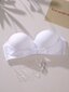 Solid Underwire Bra·White·70B hinta ja tiedot | Rintaliivit | hobbyhall.fi