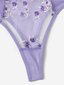 Embroidery Mesh Underwire Alusvaatteet Set·Lila Purple·L hinta ja tiedot | Rintaliivit | hobbyhall.fi