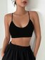 DAZY Solid Criss Cross Selkänojaton Bralette·Musta·yksi koko hinta ja tiedot | Rintaliivit | hobbyhall.fi