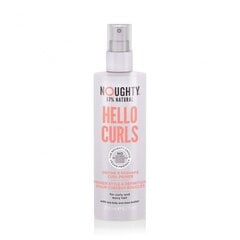 Kiharoita korostava ja muotoileva hiusprimer NOUGHTY Hello Curls 200 ml hinta ja tiedot | Kampaamotuotteet | hobbyhall.fi