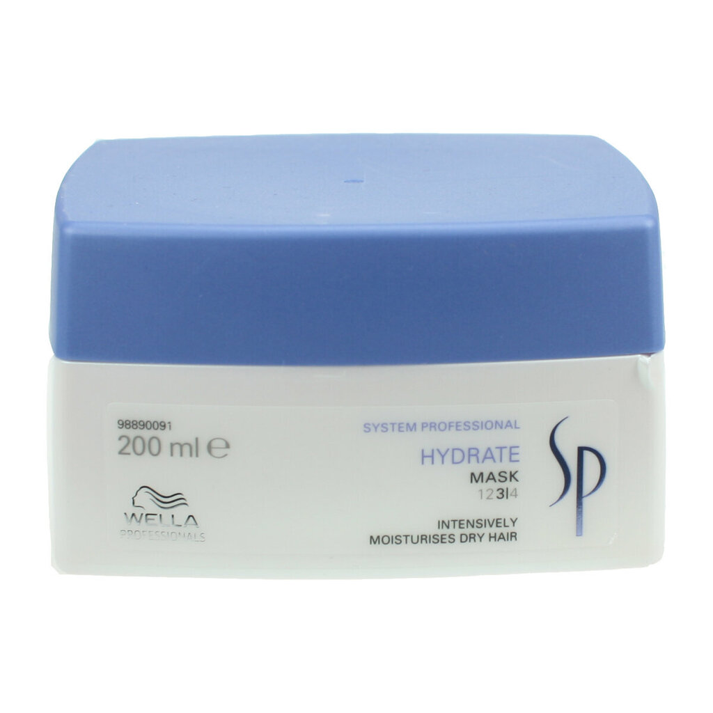 Hiusten kosteuttava naamio Wella SP Hydrate Mask 200 ml hinta ja tiedot | Naamiot, öljyt ja seerumit | hobbyhall.fi