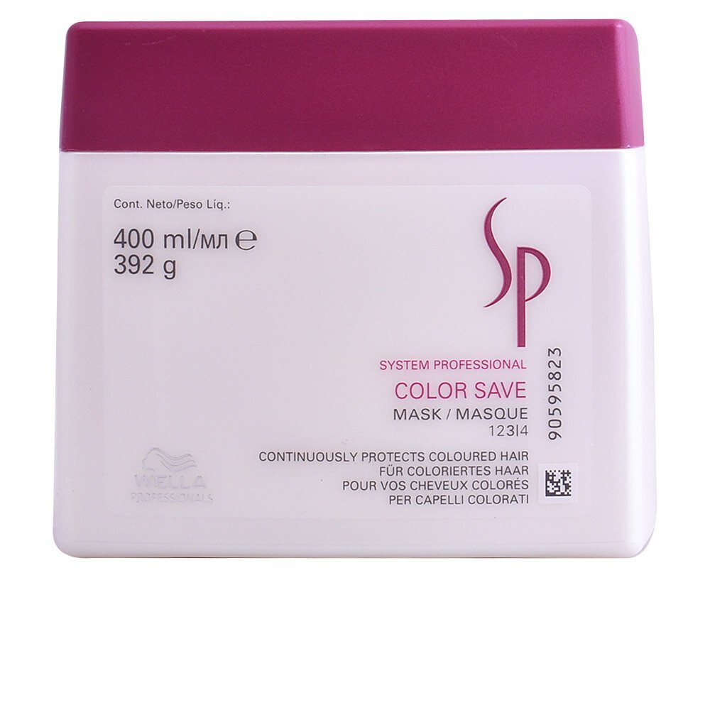 Naamio värjätyille hiuksille Wella SP Color Save Mask 400 ml hinta ja tiedot | Naamiot, öljyt ja seerumit | hobbyhall.fi