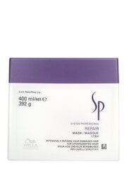 Naamio vaurioituneille hiuksille Wella SP Repair Mask 400 ml hinta ja tiedot | Hiusnaamiot, öljyt ja seerumit | hobbyhall.fi