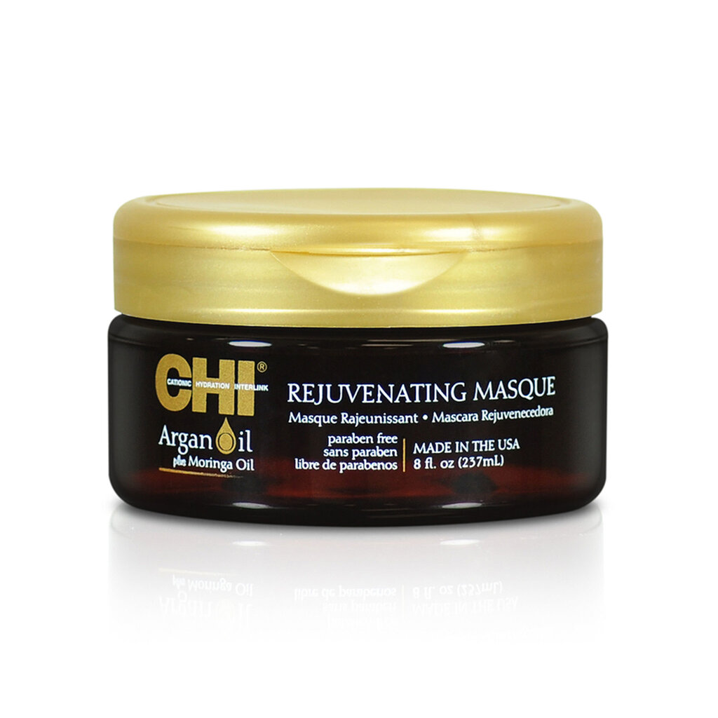 Hiusnaamio argan- ja moringaöljyillä CHI Argan Oil Rejuvenating Mask 237 ml hinta ja tiedot | Hiusnaamiot, öljyt ja seerumit | hobbyhall.fi