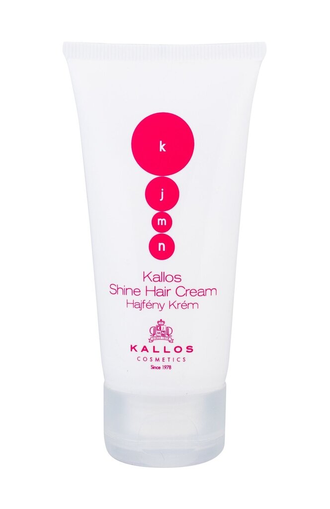 KALLOS Shine Hair Cream 50 ml hinta ja tiedot | Naamiot, öljyt ja seerumit | hobbyhall.fi