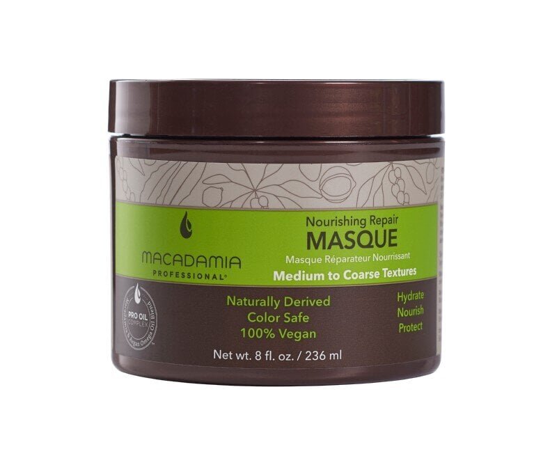 Macadamia Professional Nourishing Moisture hiusnaamio 236 ml hinta ja tiedot | Naamiot, öljyt ja seerumit | hobbyhall.fi