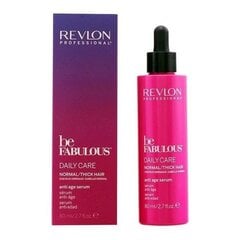 Revlon Professional Be Fabulous Daily Care Normal/Thick Hair hiusöljy 80 ml hinta ja tiedot | Naamiot, öljyt ja seerumit | hobbyhall.fi