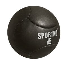 Täytetyt painotetut nahkaiset lääkepallot SportKO Medbo PRO, 10 kg hinta ja tiedot | Treenipallot | hobbyhall.fi