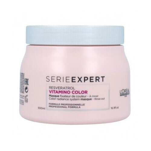 L'Oreal Serie Expert Vitamino Color Mask 500 ml hinta ja tiedot | Naamiot, öljyt ja seerumit | hobbyhall.fi