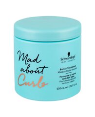 Schwarzkopf Professional Mad About Curls Butter Treatment hiusnaamio 500 ml hinta ja tiedot | Hiusnaamiot, öljyt ja seerumit | hobbyhall.fi