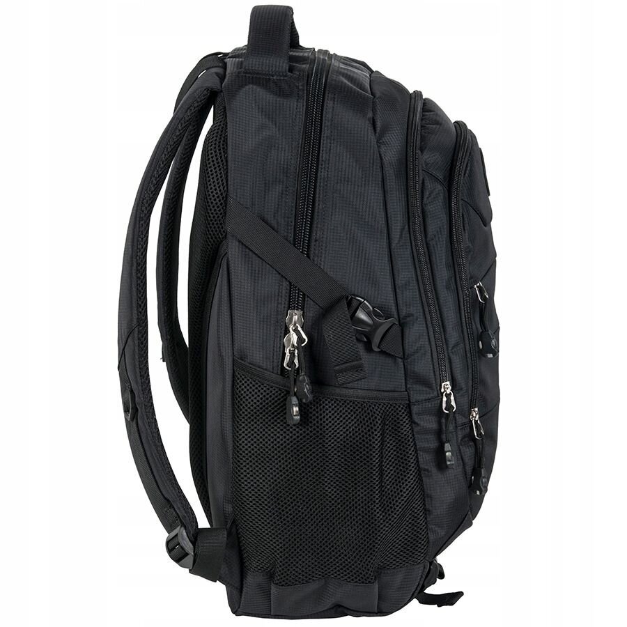 Koulureppu Paso Active 30l, musta hinta ja tiedot | Koulureput ja -laukut | hobbyhall.fi