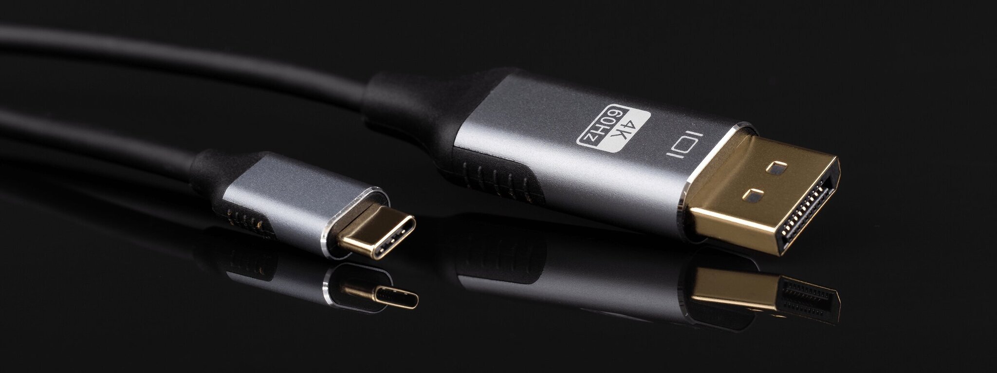 Reagle USB-C/DisplayPort, 1,8 m hinta ja tiedot | Kaapelit ja adapterit | hobbyhall.fi