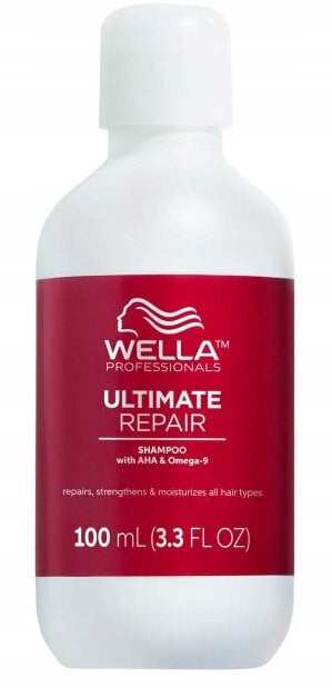 Intensiivinen shampoo vaurioituneille hiuksille Wella Ultimate Repair Shampoo 100ml hinta ja tiedot | Shampoot | hobbyhall.fi