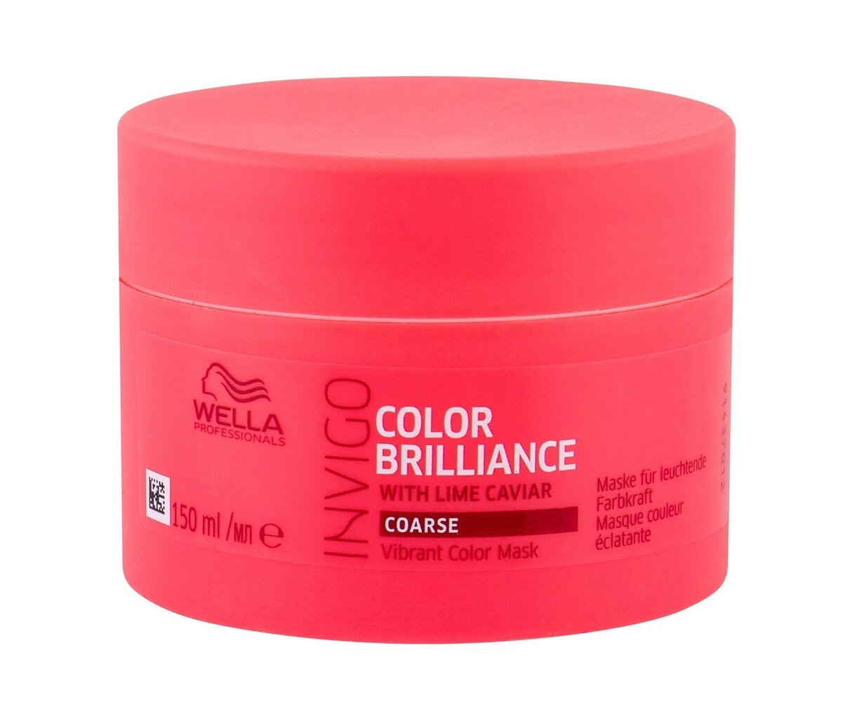 Naamio värjätyille, karkeille hiuksille Wella Professionals Invigo Brilliance Coarse Mask 150ml hinta ja tiedot | Naamiot, öljyt ja seerumit | hobbyhall.fi