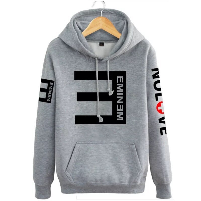 Eminem Anti-e Hip Hop paksunnettu huppari miehille ja naisille hinta ja tiedot | Miesten kerrastot | hobbyhall.fi