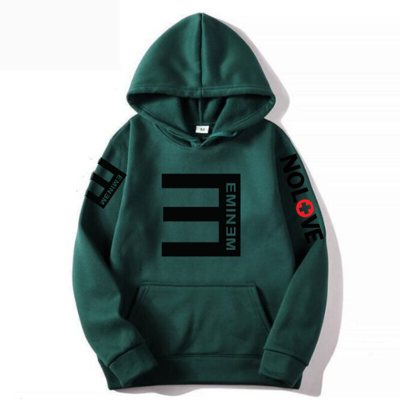 Eminem Anti-e Hip Hop paksunnettu huppari miehille ja naisille hinta ja tiedot | Miesten kerrastot | hobbyhall.fi