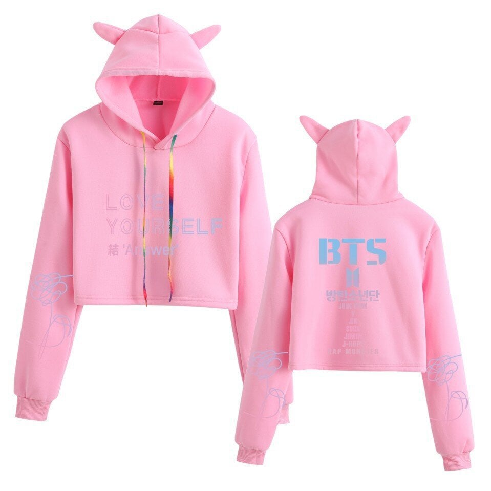 BTS Unisex Casual Print -huppari hinta ja tiedot | Miesten kerrastot | hobbyhall.fi