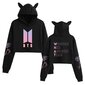 BTS Unisex Casual Print -huppari hinta ja tiedot | Miesten kerrastot | hobbyhall.fi