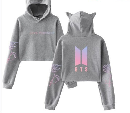 BTS Unisex Casual Print -huppari hinta ja tiedot | Miesten kerrastot | hobbyhall.fi