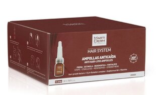 Martiderm Hair System ampullit hiustenlähtöä vastaan, 14 kpl hinta ja tiedot | Naamiot, öljyt ja seerumit | hobbyhall.fi