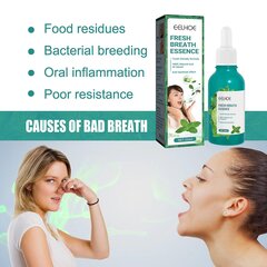 kpl Bad Breath Eliminating Serum Bad Breath Eliminating Drops -tuoksuinen seerumi hinta ja tiedot | Suuhygienia | hobbyhall.fi