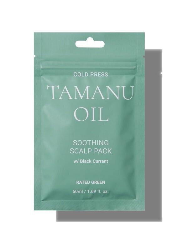Rated Green Cold Press Tamaru Oil Soothing Scalp Pack -hiusnaamio, 50 ml hinta ja tiedot | Naamiot, öljyt ja seerumit | hobbyhall.fi
