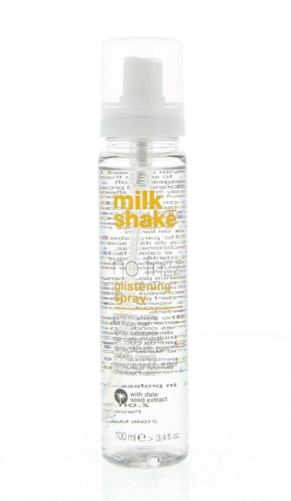 Shine kiharille hiuksille Milk Shake No Frizz Glistening Spray 100ml hinta ja tiedot | Naamiot, öljyt ja seerumit | hobbyhall.fi