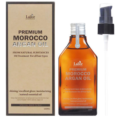 Hiusöljy Lador Premium Morocco Argan Oil 100 ml hinta ja tiedot | Naamiot, öljyt ja seerumit | hobbyhall.fi