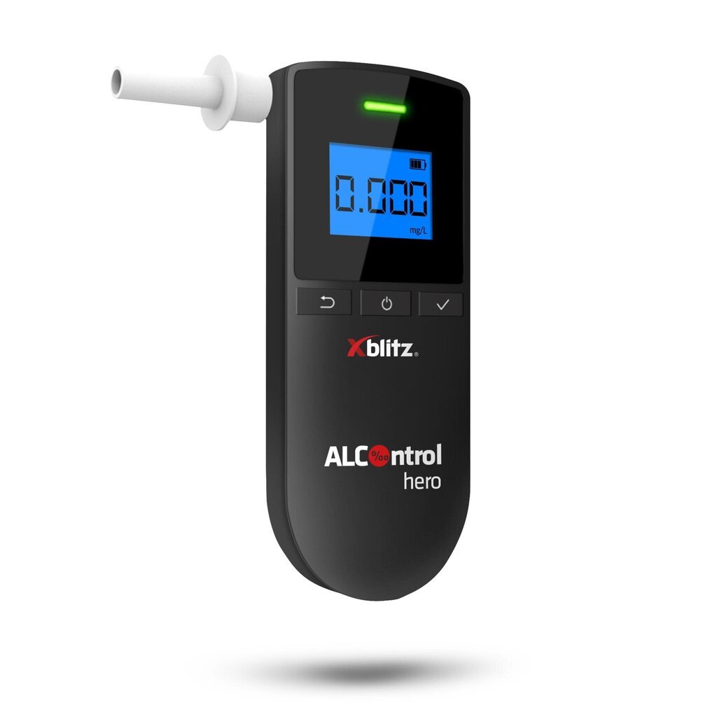 Alkometri Xblitz Alcontrol Hero hinta ja tiedot | Alkometrit | hobbyhall.fi