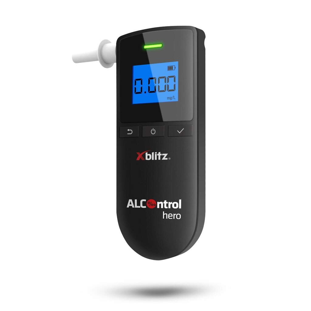 Alkometri Xblitz Alcontrol Hero hinta ja tiedot | Alkometrit | hobbyhall.fi