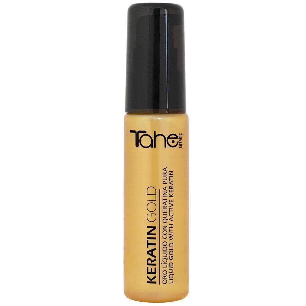 Hiusöljy TAHE Botanic Acabado Keratin Gold 30 ml hinta ja tiedot | Naamiot, öljyt ja seerumit | hobbyhall.fi