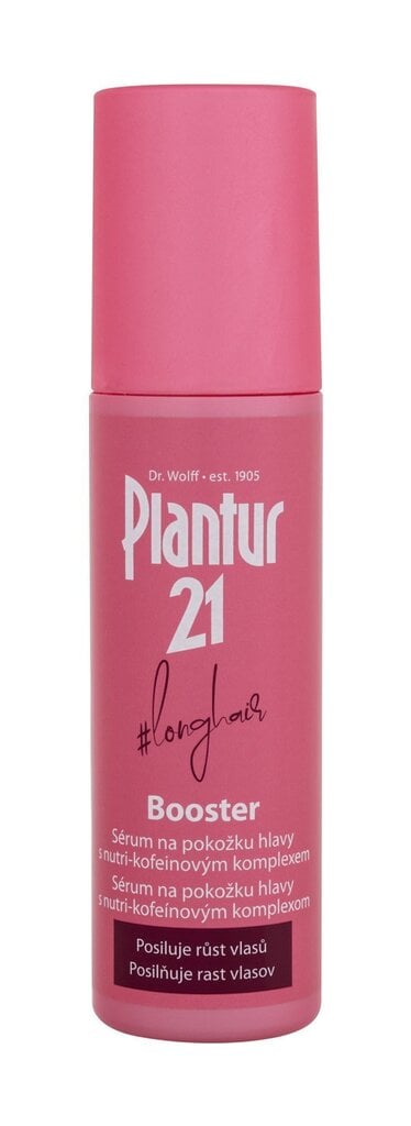 Hiustenkasvuseerumi Plantur 21 longhair Booster 125 ml hinta ja tiedot | Naamiot, öljyt ja seerumit | hobbyhall.fi